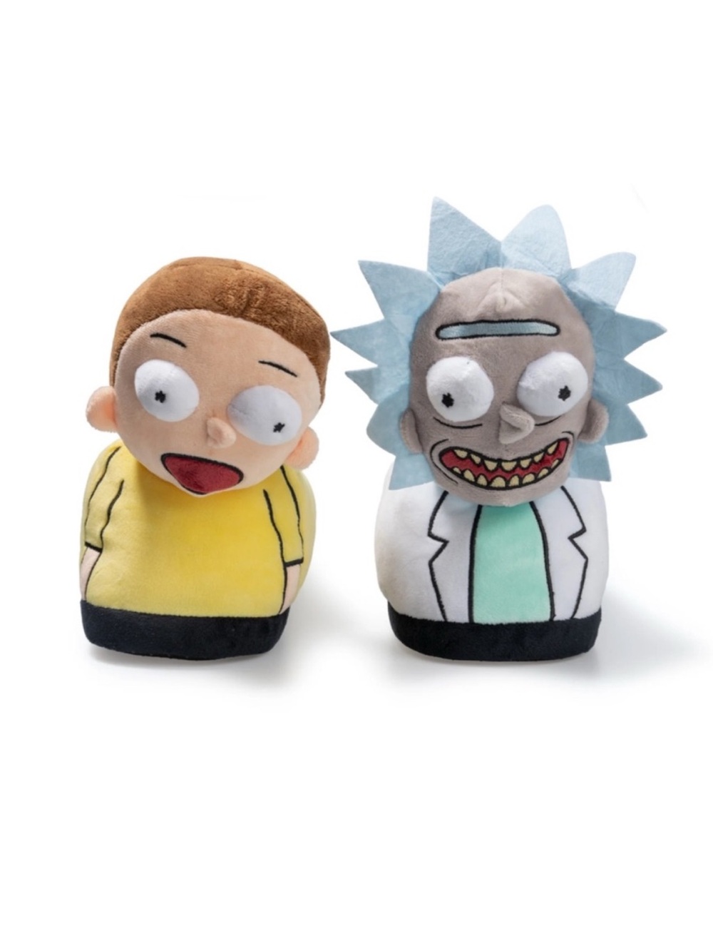 Rick and Morty Character House Slippers - Adult Novelty Footwear